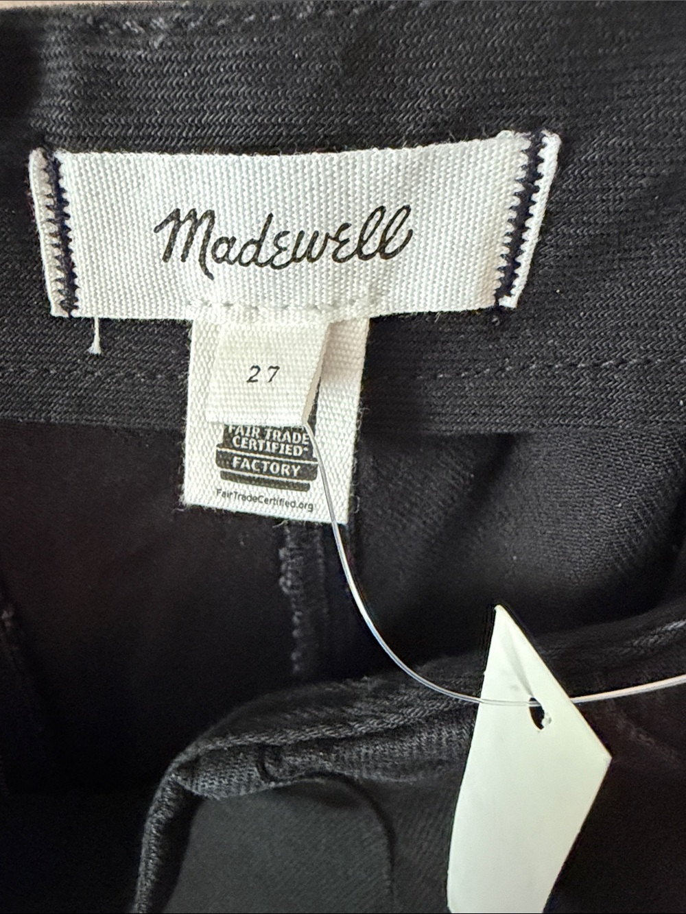 Madewell Airy Denim Circle Skirt in Hanne Wash Size 27 - Picture 7 of 8